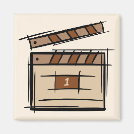 映画製作者、俳優、映画監督プロデューサーのギフトアイディア マグネット