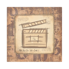 映画製作者、俳優、映画監督プロデューサーのギフトアイディア メタルプリント