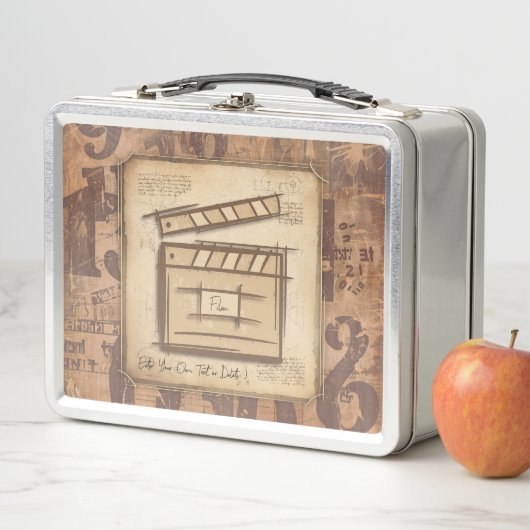 映画製作者、俳優、映画監督プロデューサーのギフトアイディア メタルランチボックス (インサイチュ)