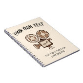 映画製作者、映画製作者、監督、俳優。 ノートブック (右側)