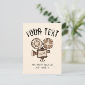 映画製作者、映画製作者、監督、俳優。 ポストカード (スタンド正面)