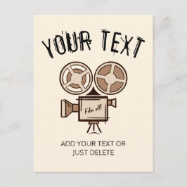 映画製作者、映画製作者、監督、俳優。 ポストカード