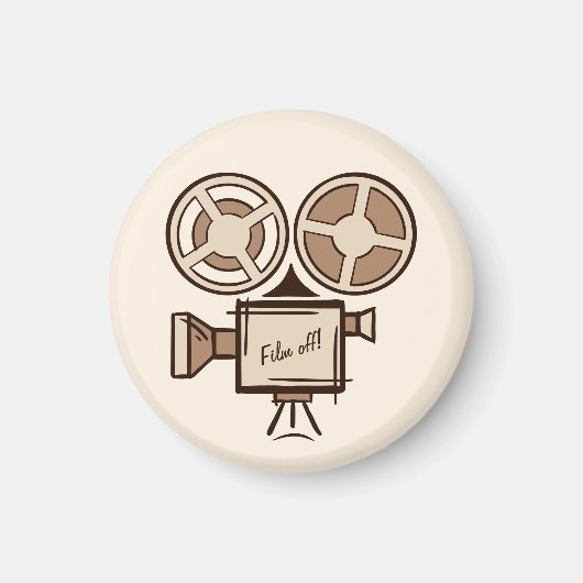 映画製作者、映画製作者、監督、俳優。 マグネット (正面)