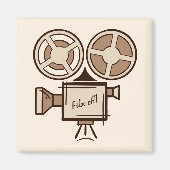 映画製作者、映画製作者、監督、俳優。 マグネット (正面)