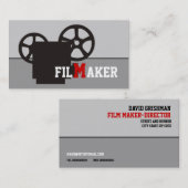 映画製作者/監督/映画製作者の名刺 名刺 (正面/裏面)