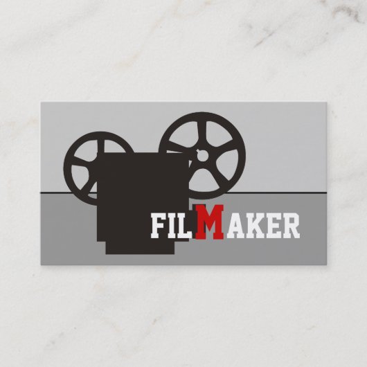 映画製作者/監督/映画製作者の名刺 名刺 (正面)