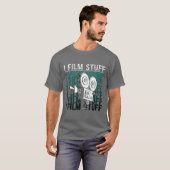 映画製作 I 映画の素材 映画撮影 映画製作者 f Tシャツ (正面フル)