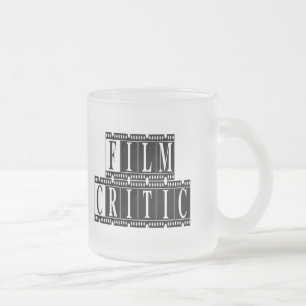 映画評論家のTシャツおよびギフト フロストグラスマグカップ