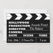 映画賞のパーティの招待状 招待状 (正面)