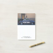 映画車 ポストイット (デスク上)