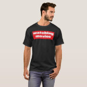 映画鑑賞のギフト Tシャツ (正面フル)