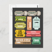 映画鑑賞チケット ポストカード (正面/裏面)