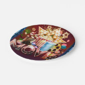 映画鑑賞会 映画の夜 誕生日パーティー ペーパープレート (アングル)