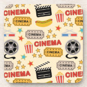 映画館のおもしろいパターン コースター (正面)