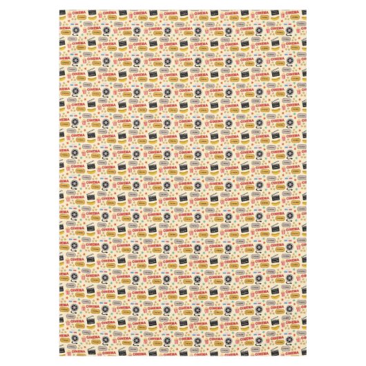 映画館のおもしろいパターン テーブルクロス (正面)