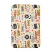 映画館のおもしろいパターン バスマット (正面縦)