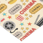 映画館のおもしろいパターン ミディアムテーブルランナー (コーナー)