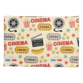 映画館のおもしろいパターン 枕カバー (裏面-左)