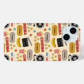 映画館のおもしろいパターン Case-Mate iPhoneケース (裏面 (横))