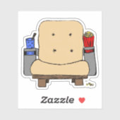 映画館のシーティングスケッチ シール (シート)