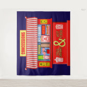 映画館のフード&ドリンク タペストリー (正面)