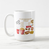 映画館のマグ コーヒーマグカップ (左)