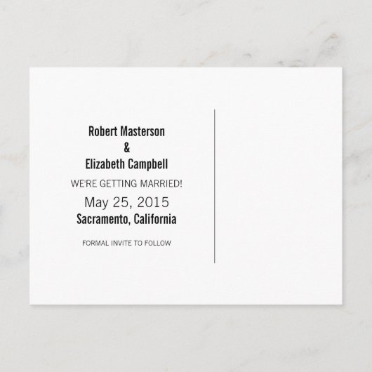 映画館の写真日付はがきを保存，グレー 案内ポストカード (裏面)