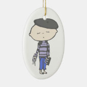 映画館の可愛い人 セラミックオーナメント (右)
