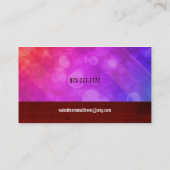 映画館の名刺 名刺 (裏面)