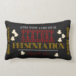 映画館の特徴の提示のpopcornPillow ランバークッション