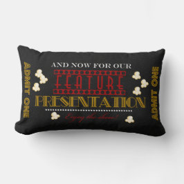 映画館の特徴の提示のpopcornPillow ランバークッション