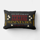 映画館の特徴の提示のpopcornPillow ランバークッション (正面)