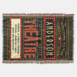 映画館の玄関ひさしのホームシアターの映画館|の名前 スローブランケット