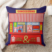 映画館の譲歩スタンド クッション (ブランケット)