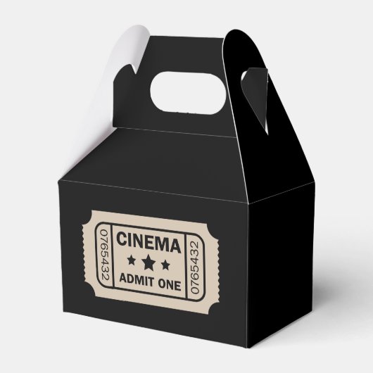 映画館の追加メッセージチケットボックス フェイバーボックス (裏面サイド)