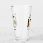 映画館コンセッション台ホットドッグポップコーンピント タンブラーグラス (左)