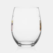 映画館コンセッション台ホットドッグポップコーン ステムなしワイングラス (右)