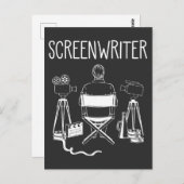 映画館ディレクター映画製作者ことわざ ポストカード (正面/裏面)