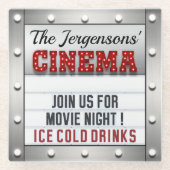 映画館ナイトシアターガラスコースター ガラスコースター (正面)