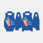 映画館ポップコーン誕生日パーティー フェイバーボックス (折り畳みなし)