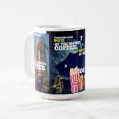 映画館マグ コーヒーマグカップ (正面左)