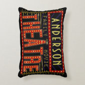 映画館マーキーホームシネマ |パーソナライズされた | アクセントクッション (正面(垂直))