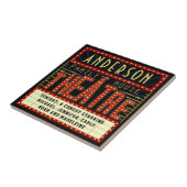 映画館マーキーホームシネマ |パーソナライズされた タイル (側面)