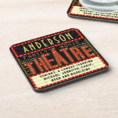 映画館マーキーホームシネマ |名前をカスタムする コースター (左側)