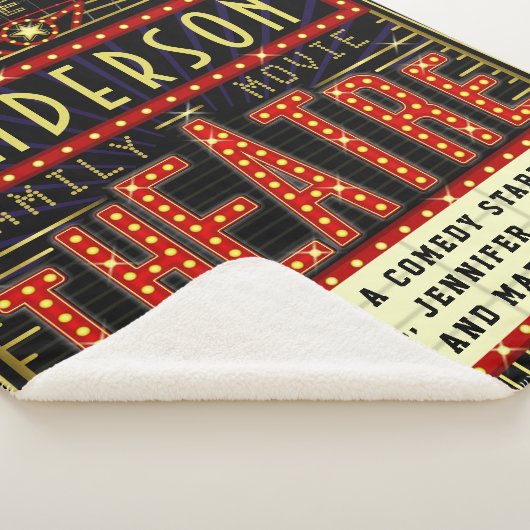 映画館マーキーホームシネマ |名前をカスタムする シェルパブランケット (3/4)
