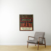 映画館マーキーホームシネマ |名前をカスタムする タペストリー (インサイチュ)