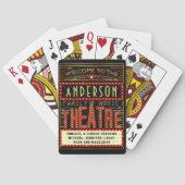 映画館マーキーホームシネマ |名前をカスタムする トランプ (裏面)