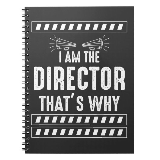 映画館監督映画製作ことわざ ノートブック (正面)