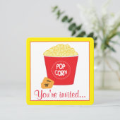 映画館誕生日 招待状 (スタンド正面)