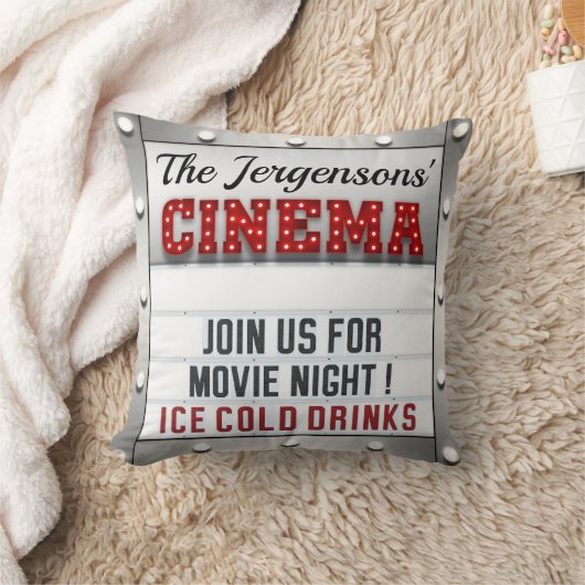 映画館 クッション (ブランケット)